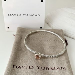 DAVID YURMAN 3mm Morganite Bracelet